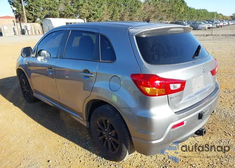 2011 Mitsubishi Outlander Sport Es from USA, damaged, VIN JA4AP3AU9BZ014765
